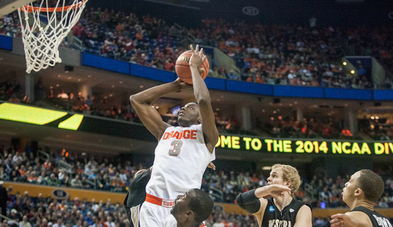 Grant rattles rim, thrives in paint to help Syracuse past Western Michigan