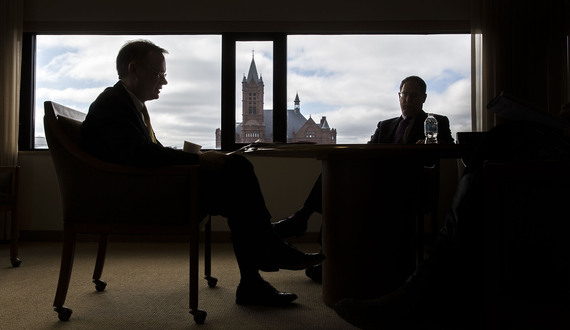 For Kent Syverud, Syracuse University is more than just the man at the top