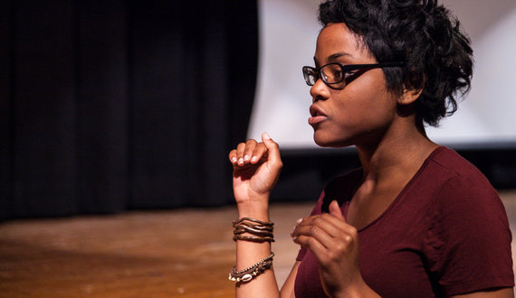 High school students work with Newhouse staff, students to create film