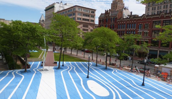 Syracuse alumnus designs public artwork for local park