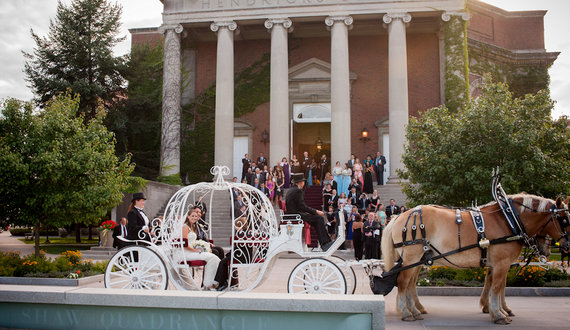 I Can Hear the Bells: Hendricks Chapel proves popular, spiritually diverse location for summer weddings