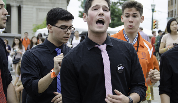 Note-worthy: A capella group releases album named after signature attire