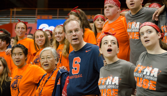 GALLERY: Syverud marches during Home to the Dome