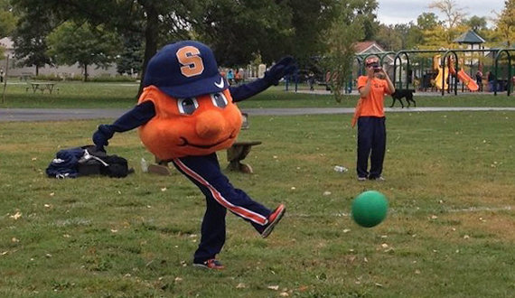Kickball tournament honors memory of SU alum