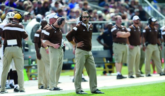 Fleck&#8217;s &#8216;Row the Boat&#8217; mantra helps him through personal struggle, rebuilding Western Michigan football