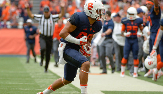 West proves reliable deep-ball threat for Syracuse passing game in loss to Notre Dame
