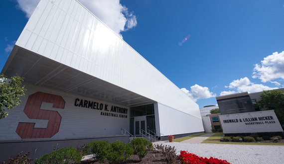 Gallery: An inside look at the Carmelo K. Anthony Center