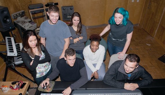 Graduate students record, promote upcoming local bands