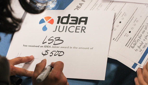 Students pitch startups at IDEA Juicer for funding