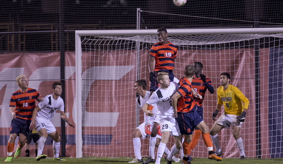 Syracuse’s back line looks to continue contributing on offensive end at Louisville