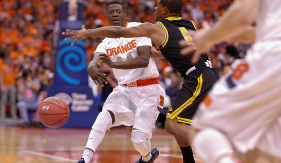 Point guard Joseph shows turnover-prone side in debut for Orange