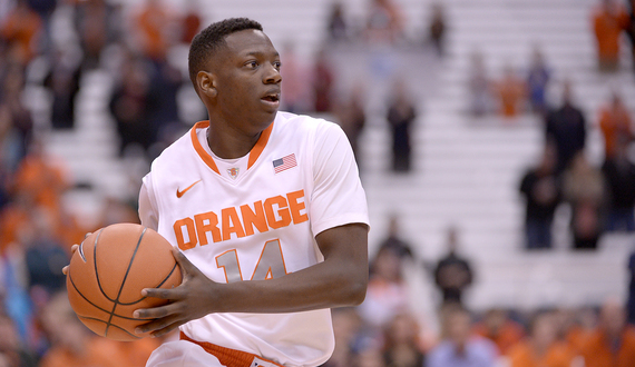 Joseph pushes tempo, guides Syracuse past Holy Cross