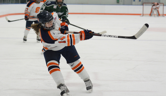 Piacentini looks to continue building on experience with hockey family as Syracuse takes on Cornell