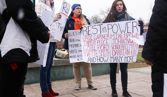 Gallery: Syracuse University community members hold rally in front of Hendricks Chapel in support of Michael Brown, Eric Garner