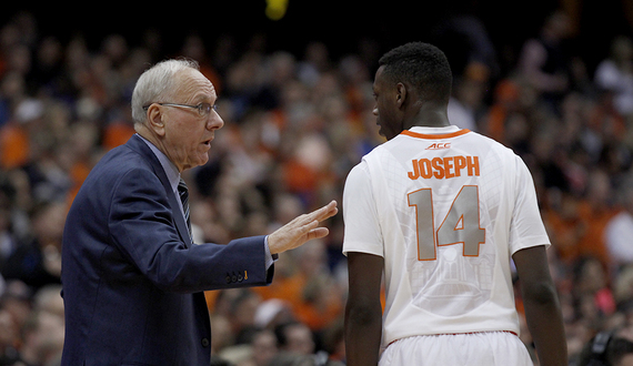 Joseph’s struggles lead to 2nd-half benching by Boeheim in loss to Red Storm