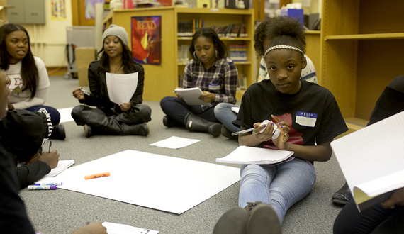 Students explore topics of black girlhood, self empowerment in after-school workshop