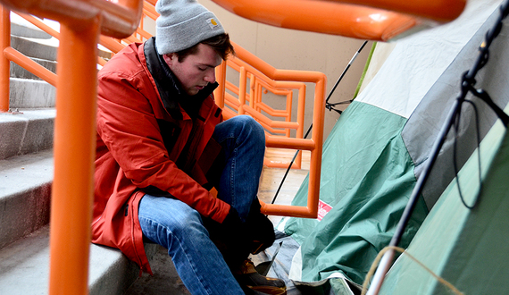 Otto&#8217;s Army to suspend campout overnight Thursday due to weather