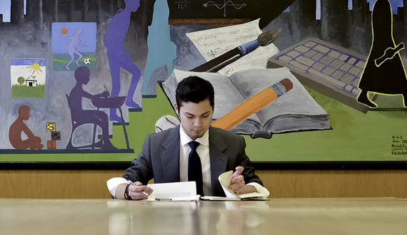 Freshman Caleb Duncan runs for Syracuse City School District Board of Education