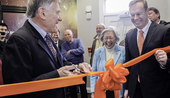 Professor emeritus honors late wife with Holden Observatory donation