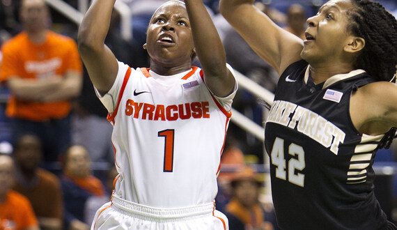 Alexis Peterson drops career-high 34 points in losing effort as SU falls to Demon Deacons