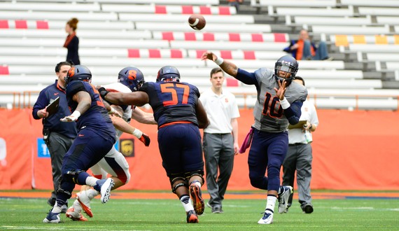 Syracuse football spring game: observations of SU&#8217;s offense