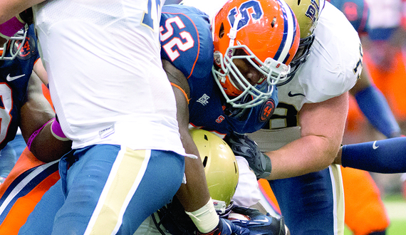 Former SU defensive tackle Eric Crume signs with Jacksonville Jaguars after going unselected in NFL Draft
