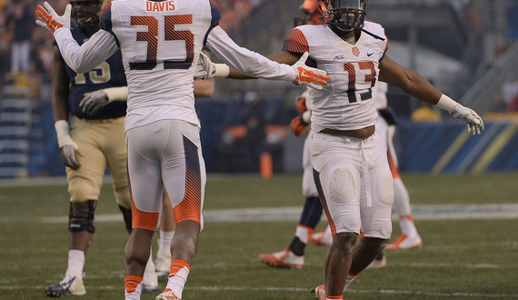 Defensive end Ron Thompson ready to play against Rhode Island