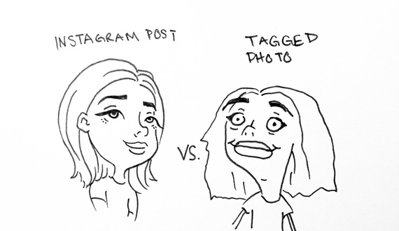 Instagram Post VS. Tagged Photo
