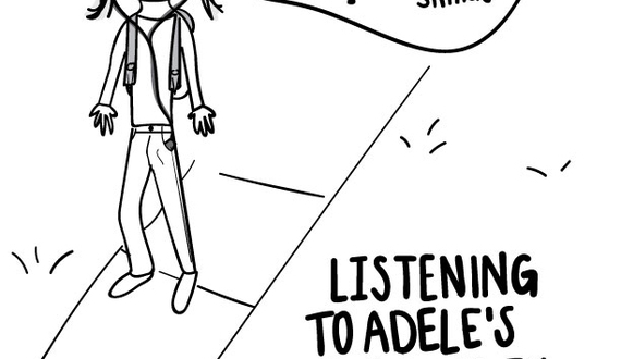 Listening to Adele&#8217;s new song