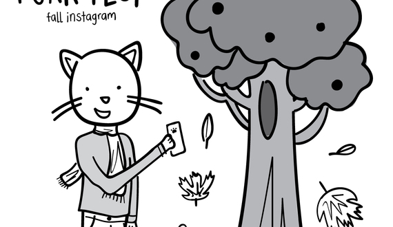 The purr-fect fall Instagram