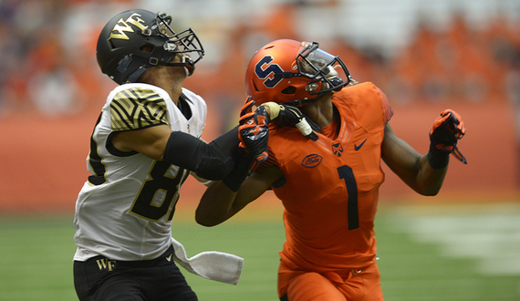 Scott Shafer explains decision to move Julian Whigham down on the depth chart