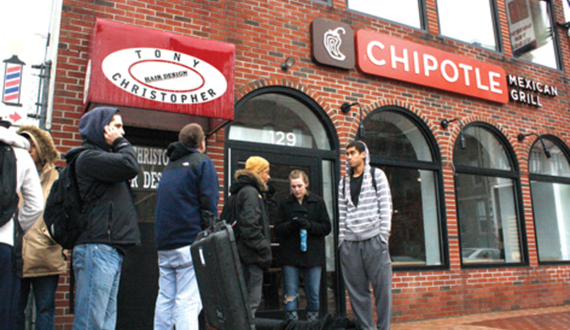 Chipotle on Marshall Street opens late due to sewage problem