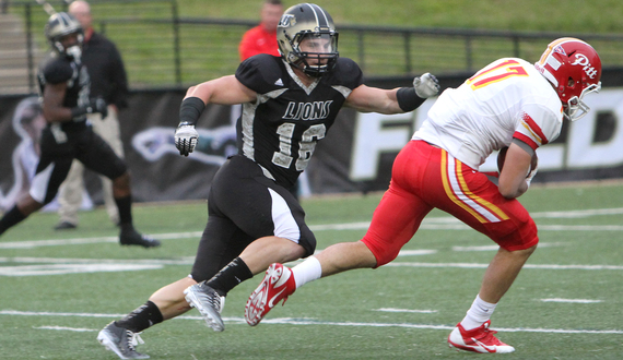 D-II LB Connor Harris leads nation in tackles following shoulder injury