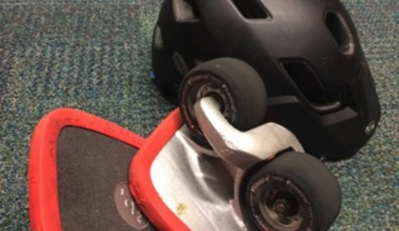 Q&#038;A: Freshman free-line skater talks alternative transportation