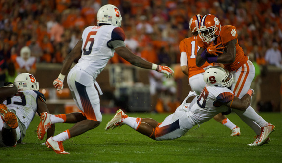 Follow live: No. 1 Clemson beats Syracuse, 37-27