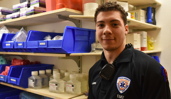 SU Ambulance president works to help others