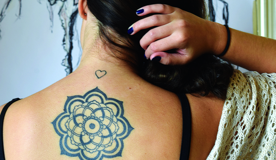 Freshman showcases power to overcome anxiety with mandala tattoo