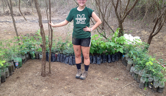 Senior learns there&#8217;s more to life than academics after reforestation trip to Ecuador