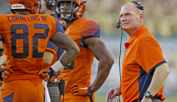 Scott Shafer calls unsportsmanlike penalty a &#8216;mistake&#8217;, and other notes from Tuesday&#8217;s teleconference