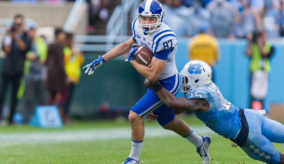 Max McCaffrey forges own path at Duke to become team-leading receiver