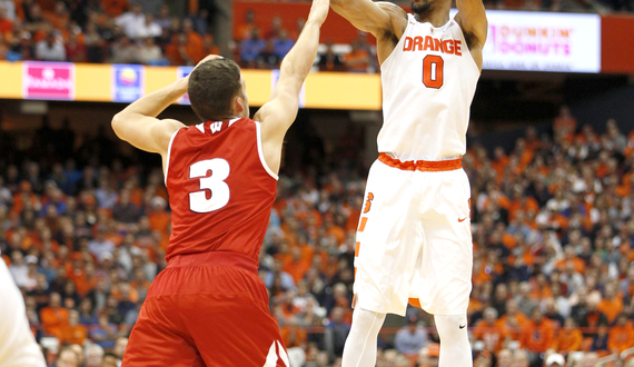 Syracuse shoots itself out of overtime loss to Wisconsin