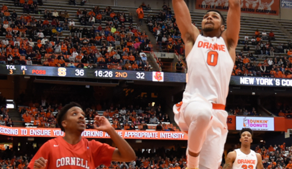 Michael Gbinije helps push Syracuse past Cornell as distributor, not scorer