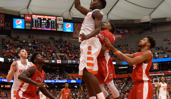 Tyler Roberson&#8217;s 15-point, 12-rebound performance spurs Syracuse to 67-46 win