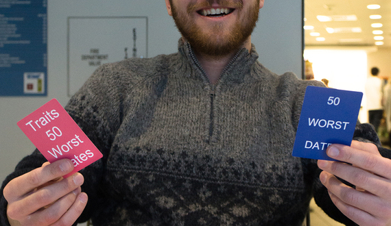 SU graduate student creates 50 Worst Dates card game