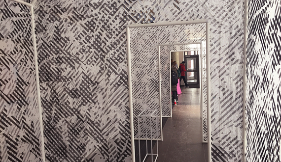 Multi-layered exhibit that merges art and architecture opens this weekend