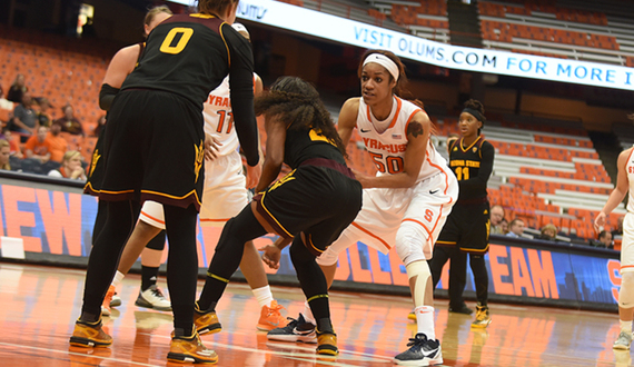 Syracuse prepares to face toughest test yet in Duke forward Azurá Stevens