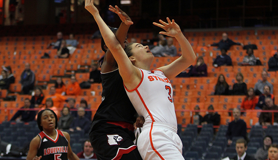 Syracuse centers struggle in 18-point loss to No. 14 Louisville