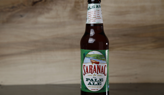 Saranac Pale Ale has sweet, then bitter taste