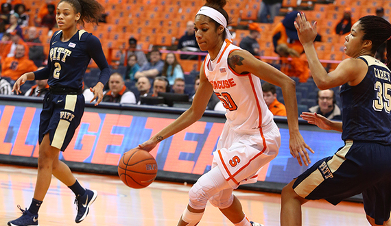 Briana Day contributes double-double in Syracuse&#8217;s win over Pittsburgh