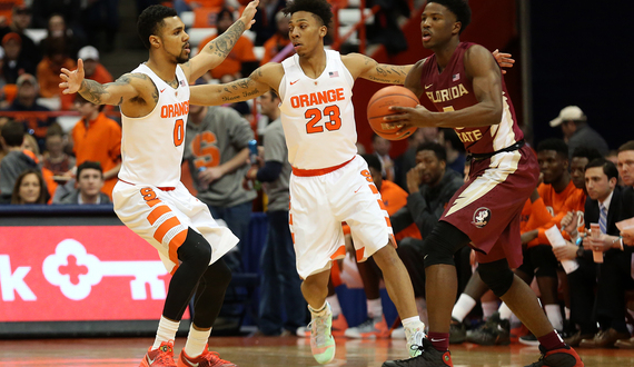 Syracuse buckles down on defense in 2nd half of 13-point win